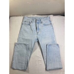 Levi's Light Blue Straight Leg Jeans